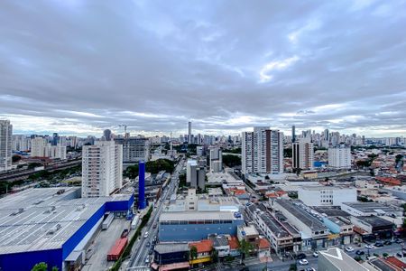Vista da Varanda de kitnet/studio à venda com 1 quarto, 30m² em Quarta Parada, São Paulo