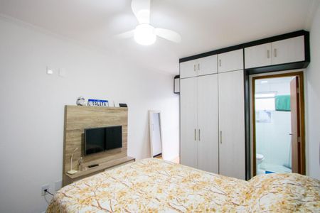 Quarto 1 - Suíte de casa à venda com 2 quartos, 147m² em Jardim Stella, Santo André