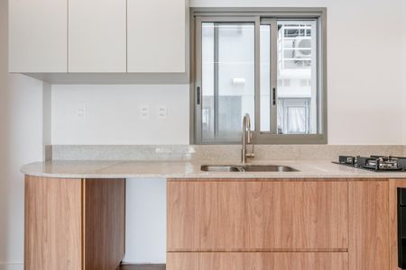 Cozinha de apartamento para alugar com 3 quartos, 117m² em Santa Cecília, Porto Alegre