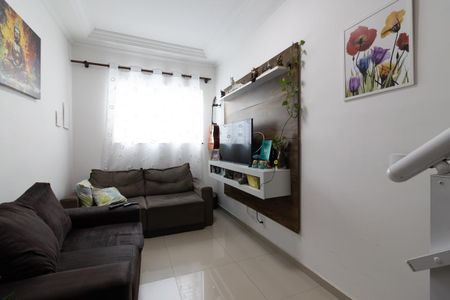 Sala de casa de condomínio à venda com 3 quartos, 120m² em Jardim Danfer, São Paulo