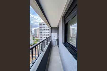 Varanda da Sala de kitnet/studio à venda com 1 quarto, 25m² em Ipiranga, São Paulo