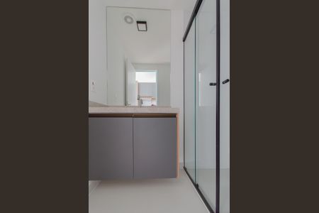 Banheiro de kitnet/studio para alugar com 1 quarto, 22m² em Cursino, São Paulo