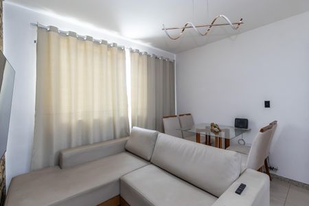 Sala de apartamento para alugar com 3 quartos, 66m² em Copacabana, Belo Horizonte