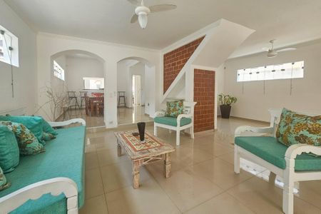 Sala de casa para alugar com 4 quartos, 240m² em Jardim Tres Marias, Guarujá