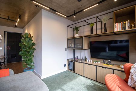Sala de apartamento à venda com 2 quartos, 70m² em Panamby, São Paulo