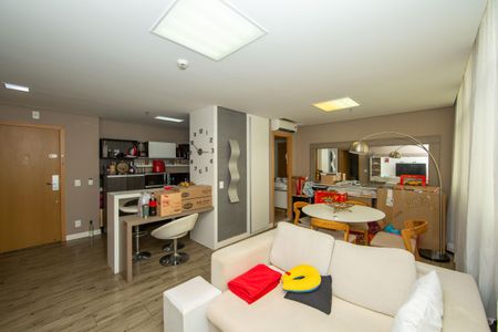 SALA de apartamento para alugar com 1 quarto, 70m² em Luxemburgo, Belo Horizonte