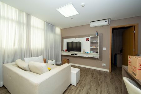 SALA de apartamento para alugar com 1 quarto, 70m² em Luxemburgo, Belo Horizonte