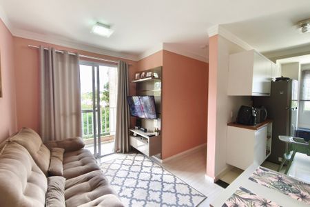 Sala de apartamento à venda com 2 quartos, 47m² em Jardim Samambaia, Campinas