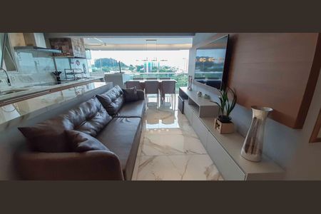 Sala de apartamento para alugar com 3 quartos, 96m² em Centro, Osasco