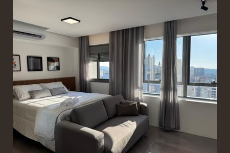 vista janela de kitnet/studio para alugar com 1 quarto, 37m² em Bela Vista, Porto Alegre