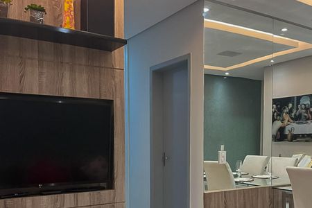 Sala de apartamento à venda com 3 quartos, 86m² em Pompéia, Belo Horizonte