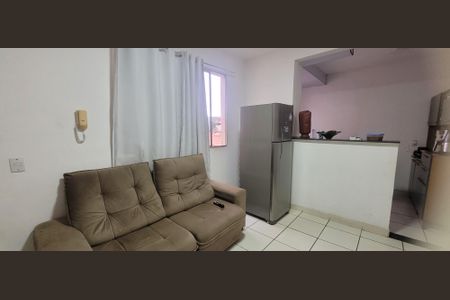 sala de apartamento para alugar com 2 quartos, 46m² em Betim Industrial, Betim