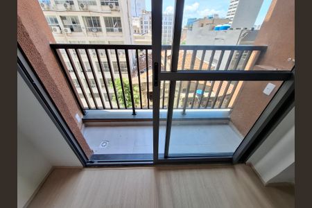 Varanda de apartamento à venda com 1 quarto, 32m² em Centro, Rio de Janeiro