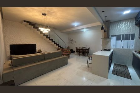 Sala - Sala de Jantar de casa à venda com 4 quartos, 225m² em Vila Alzira, Santo André