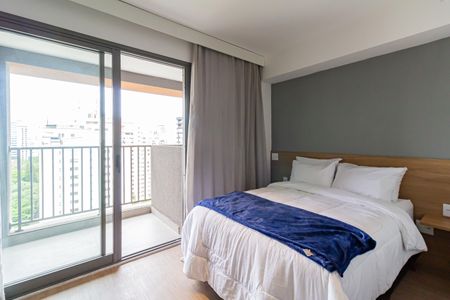 Sala/Quarto de kitnet/studio para alugar com 1 quarto, 27m² em Brooklin, São Paulo