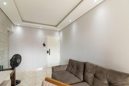 Sala de apartamento para alugar com 1 quarto, 55m² em Vila Tupi, Praia Grande