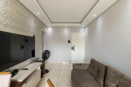 Sala de apartamento para alugar com 1 quarto, 55m² em Vila Tupi, Praia Grande