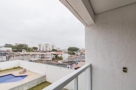 Varanda de apartamento à venda com 2 quartos, 52m² em Vila Sao Francisco, São Paulo