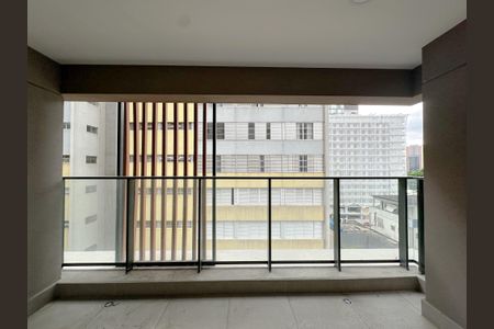 Varanda de kitnet/studio à venda com 1 quarto, 43m² em Perdizes, São Paulo