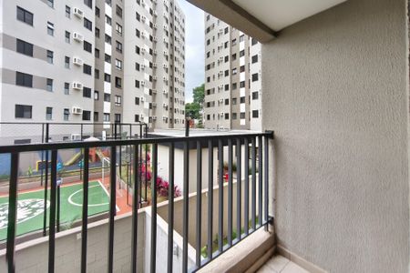 Varanda da Sala de apartamento à venda com 2 quartos, 55m² em Jardim Guarani, Campinas