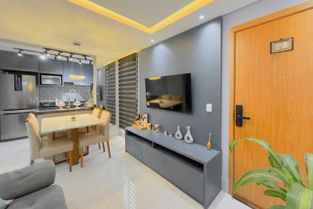 Sala de apartamento para alugar com 2 quartos, 49m² em Vila Zeze, Jacareí