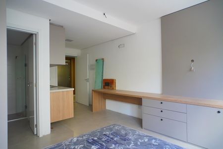 Sala _Quarto de kitnet/studio para alugar com 1 quarto, 23m² em Independência, Porto Alegre