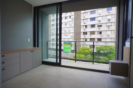 Sala _Quarto de kitnet/studio para alugar com 1 quarto, 42m² em Independência, Porto Alegre