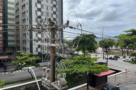 Vista do Quarto 1 de apartamento para alugar com 2 quartos, 90m² em Campo Grande, Santos