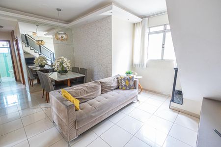 sala de apartamento à venda com 3 quartos, 159m² em Serrano, Belo Horizonte