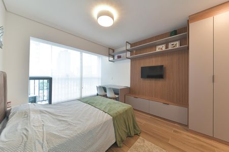 Quarto de kitnet/studio para alugar com 1 quarto, 34m² em Santo Amaro, São Paulo