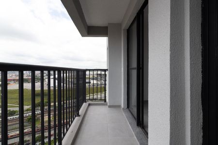 Sacada da Sala de apartamento à venda com 2 quartos, 42m² em Vila Campanela, São Paulo