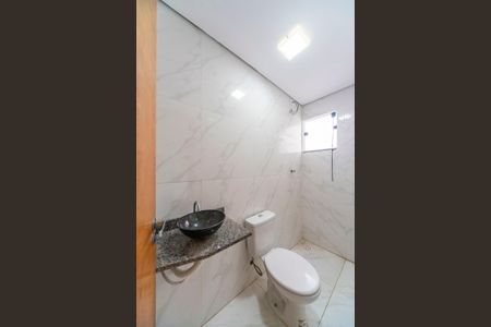 Banheiro de apartamento para alugar com 2 quartos, 82m² em Parque das Nações, Santo André