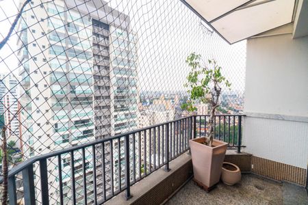 Sacada da Sala de apartamento à venda com 5 quartos, 290m² em Vila Mascote, São Paulo
