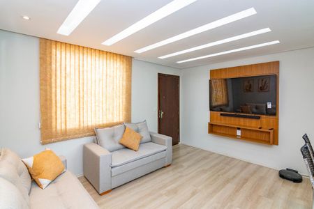 Sala de apartamento à venda com 3 quartos, 65m² em Madre Gertrudes, Belo Horizonte