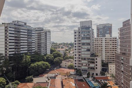 Varanda de kitnet/studio à venda com 1 quarto, 30m² em Sumaré, São Paulo