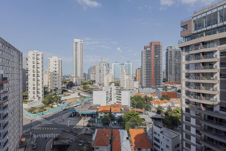 Vista da Varanda de kitnet/studio à venda com 1 quarto, 30m² em Sumaré, São Paulo