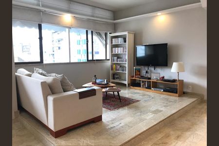 Sala de apartamento para alugar com 4 quartos, 148m² em Copacabana, Rio de Janeiro