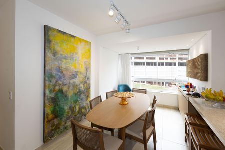 Sala de Jantar de apartamento para alugar com 2 quartos, 82m² em Vila da Serra, Nova Lima