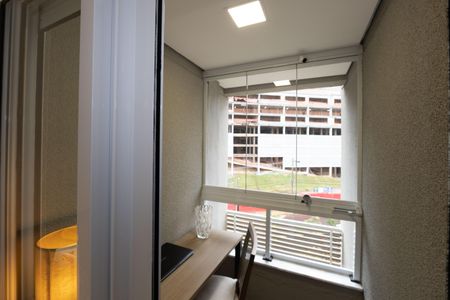 Varanda da Suíte de apartamento para alugar com 2 quartos, 82m² em Vila da Serra, Nova Lima