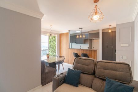 Sala de apartamento à venda com 2 quartos, 68m² em Vila Polopoli, São Paulo