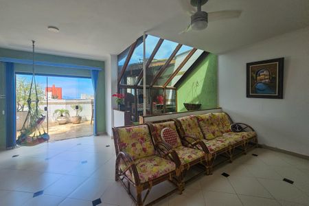 Sala de apartamento para alugar com 4 quartos, 224m² em Jardim Enseada, Guarujá