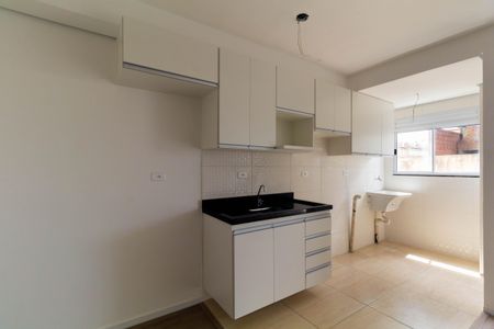 Cozinha de apartamento à venda com 2 quartos, 44m² em Chácara Belenzinho, São Paulo