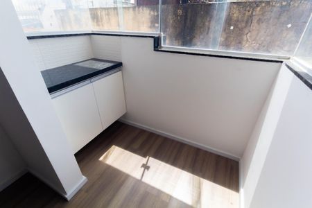 Varanda da Sala de apartamento à venda com 2 quartos, 44m² em Chácara Belenzinho, São Paulo