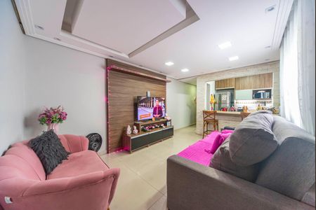 Sala de apartamento à venda com 2 quartos, 100m² em Vila Progresso, Santo André