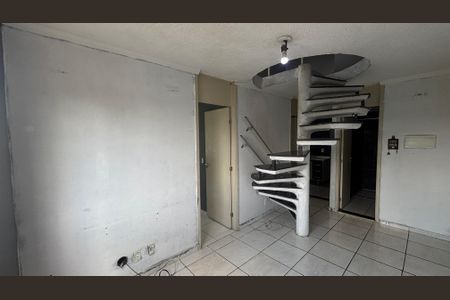 Sala de apartamento à venda com 3 quartos, 86m² em Vila Lutécia, Santo André