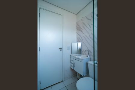 Banheiro de apartamento para alugar com 1 quarto, 26m² em Jardim Betania, Sorocaba