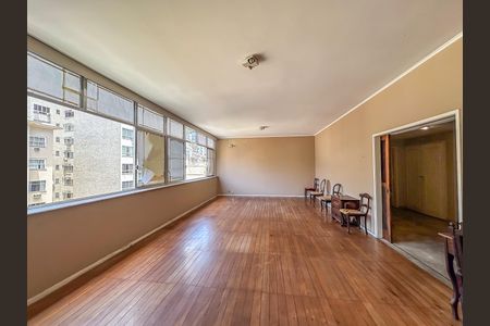 Sala de apartamento à venda com 4 quartos, 280m² em Laranjeiras, Rio de Janeiro