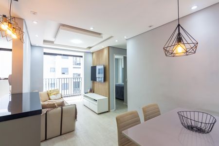 Sala de apartamento à venda com 2 quartos, 48m² em Centro, Osasco