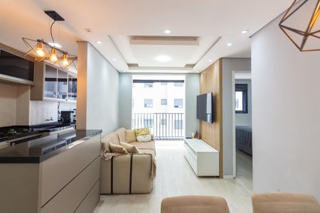 Sala de apartamento à venda com 2 quartos, 48m² em Centro, Osasco