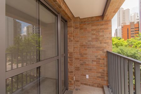 Varanda de kitnet/studio à venda com 1 quarto, 24m² em Chácara Klabin, São Paulo